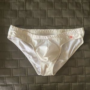 White JOR swim briefs